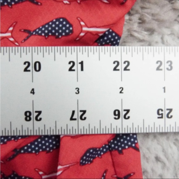 Columbia PFG Button Up Shirt Mens Large Red USA flag Fish Print Vented Fishing - Picture 7 of 12